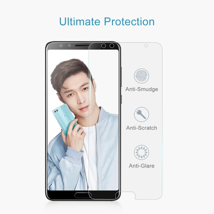 100 PCS 0.26mm 9H 2.5D Tempered Glass Film for Huawei Nova 2s