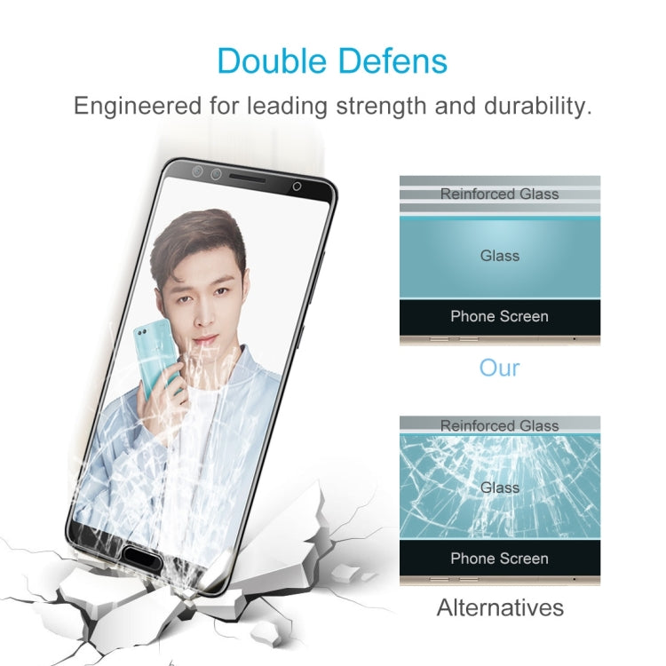 100 PCS 0.26mm 9H 2.5D Tempered Glass Film for Huawei Nova 2s