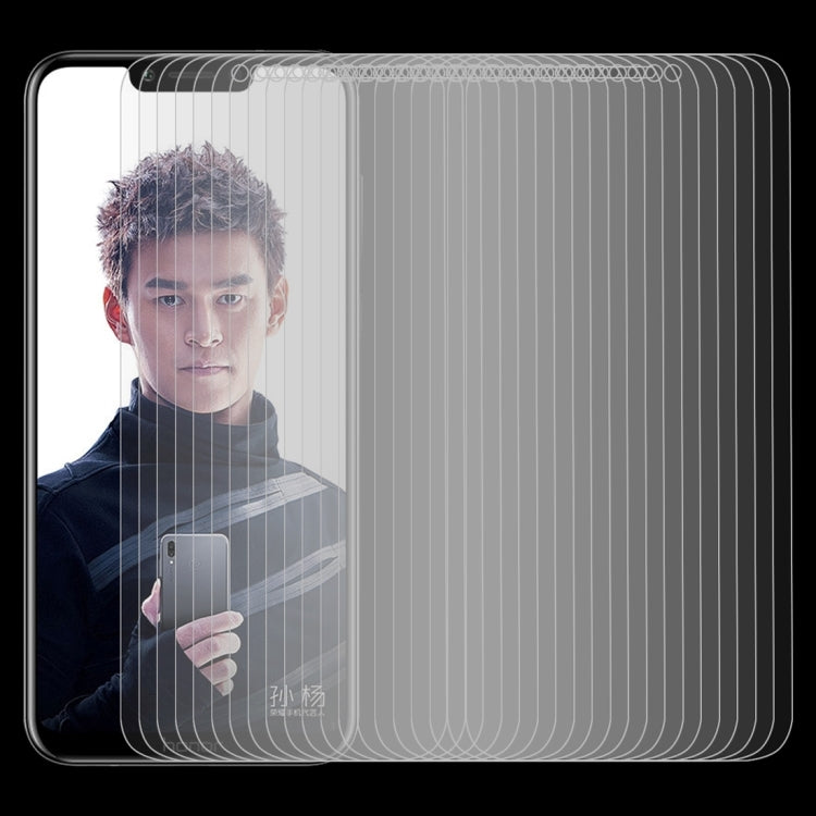 50 PCS 0.26mm 9H 2.5D Tempered Glass Film for Huawei Honor Play