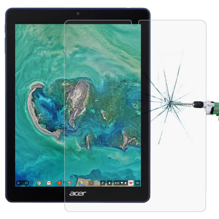 0.33mm 9H HD Tempered Glass Film for Acer Chromebook Tab 10