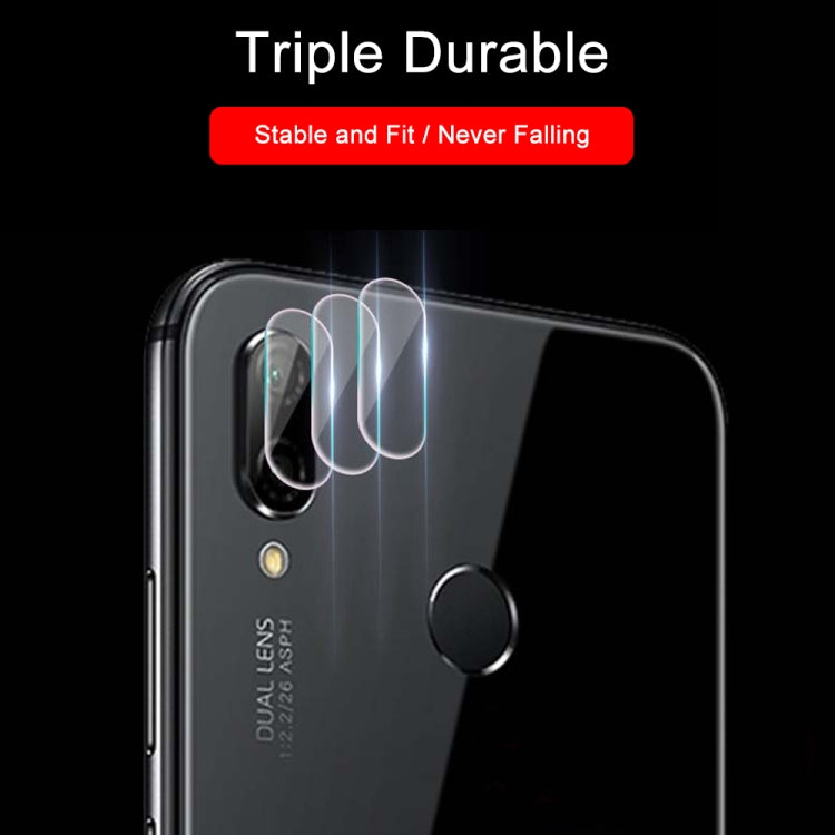0.3mm 2.5D Transparent Rear Camera Lens Protector Tempered Glass Film for Huawei P Smart (2019)