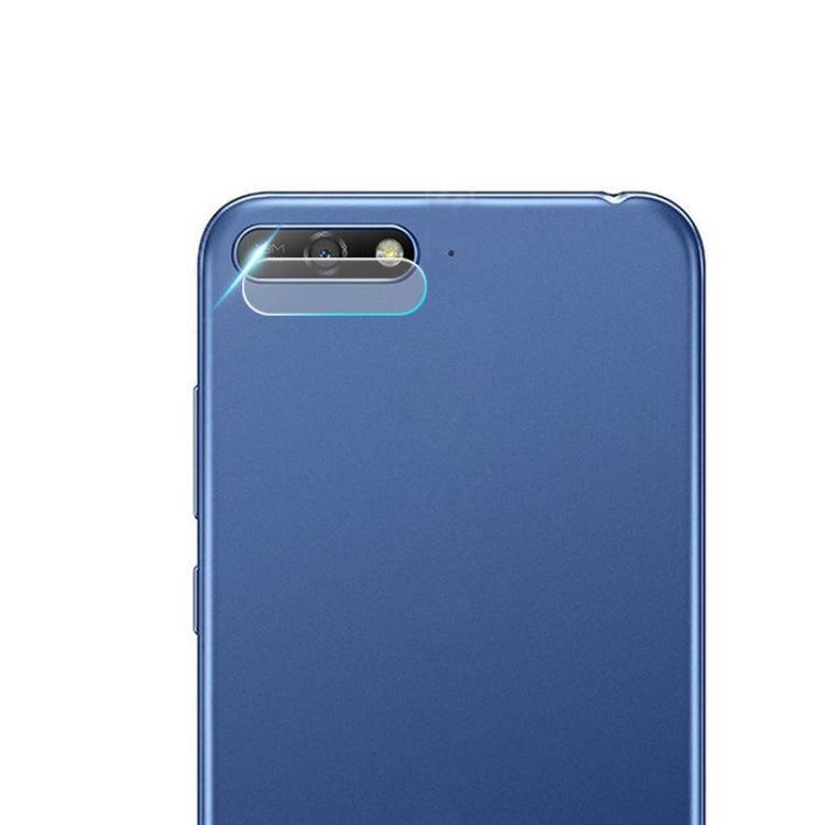 0.3mm 2.5D Transparent Rear Camera Lens Protector Tempered Glass Film for Huawei Y6 Prime (2018)