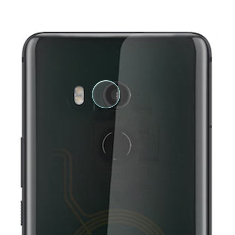 0.3mm 2.5D Round Edge Rear Camera Lens Tempered Glass Film for HTC U11+