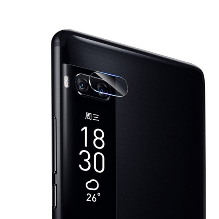 0.3mm Straight Edge Rear Camera Lens Tempered Glass Film for Meizu Pro 7