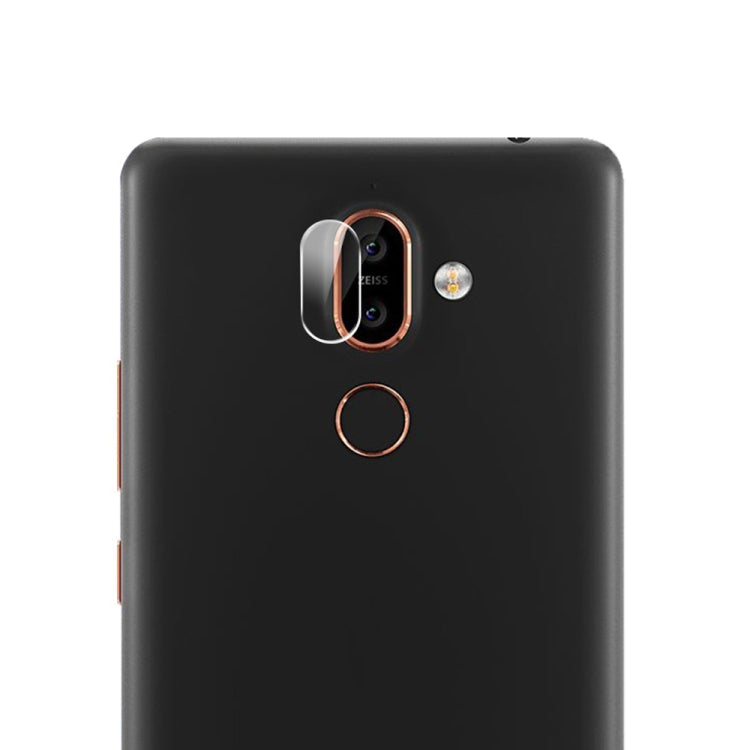 0.3mm 2.5D Round Edge Rear Camera Lens Tempered Glass Film for Nokia 7 Plus