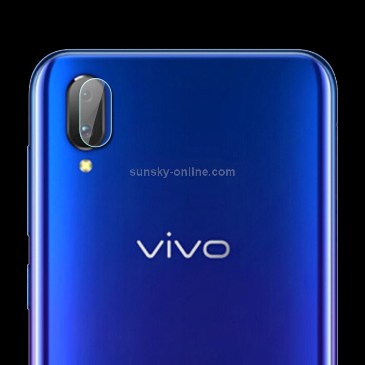 10 PCS For Vivo V11 Pro 2.5D Transparent Rear Camera Lens Protector Tempered Glass Film