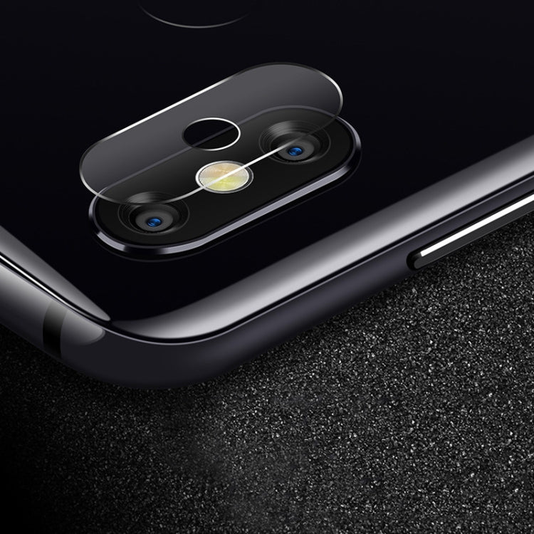 0.3mm 2.5D Transparent Rear Camera Lens Protector Tempered Glass Film for Motorola Moto P30 Note