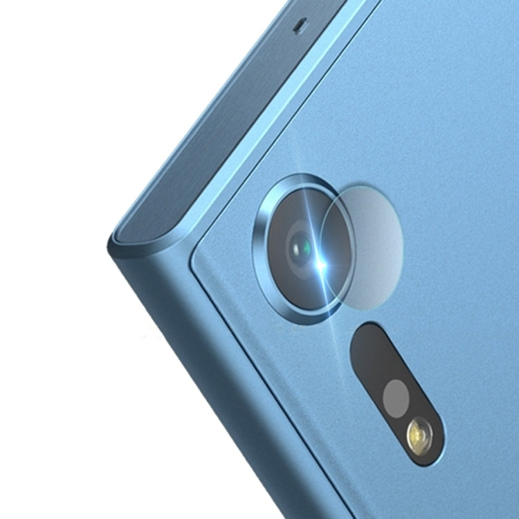 0.3mm 2.5D Transparent Rear Camera Lens Protector Tempered Glass Film for Sony Xperia XZ