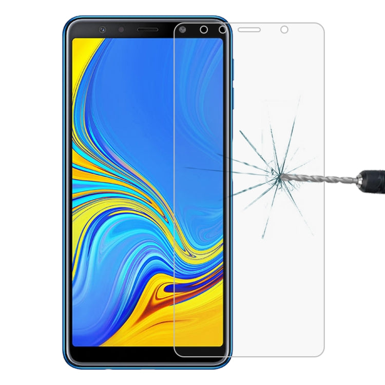 0.26mm 9H 2.5D Tempered Glass Film for Galaxy A7 (2018)