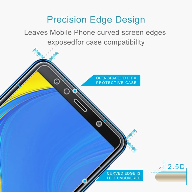 0.26mm 9H 2.5D Tempered Glass Film for Galaxy A7 (2018)