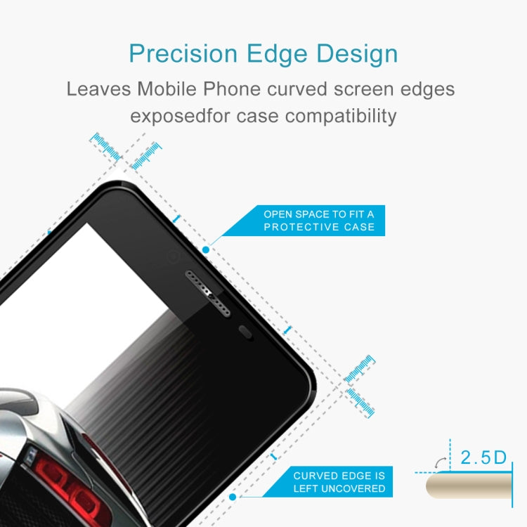OCUBE for  LEAGOO KIICAA POWER (MPH2418) 0.26mm 9H Surface Hardness 2.5D Explosion-proof Full Screen Tempered Glass Screen Film