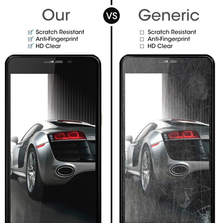 OCUBE for  LEAGOO KIICAA POWER (MPH2418) 0.26mm 9H Surface Hardness 2.5D Explosion-proof Full Screen Tempered Glass Screen Film