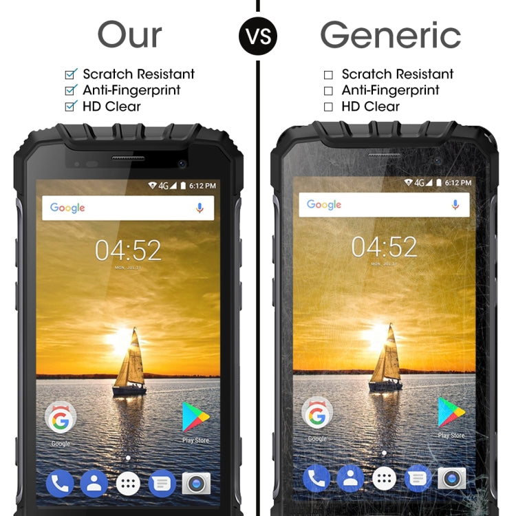 OCUBE for  Ulefone Armor 2 (MPH1592) 0.26mm 9H Surface Hardness 2.5D Explosion-proof Non-full Screen Tempered Glass Screen Film