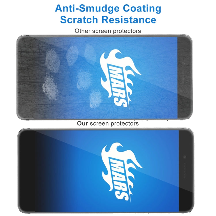 OCUBE for  vernee Mars Pro 0.26mm 9H Surface Hardness 2.5D Explosion-proof Full Screen Tempered Glass Screen Film