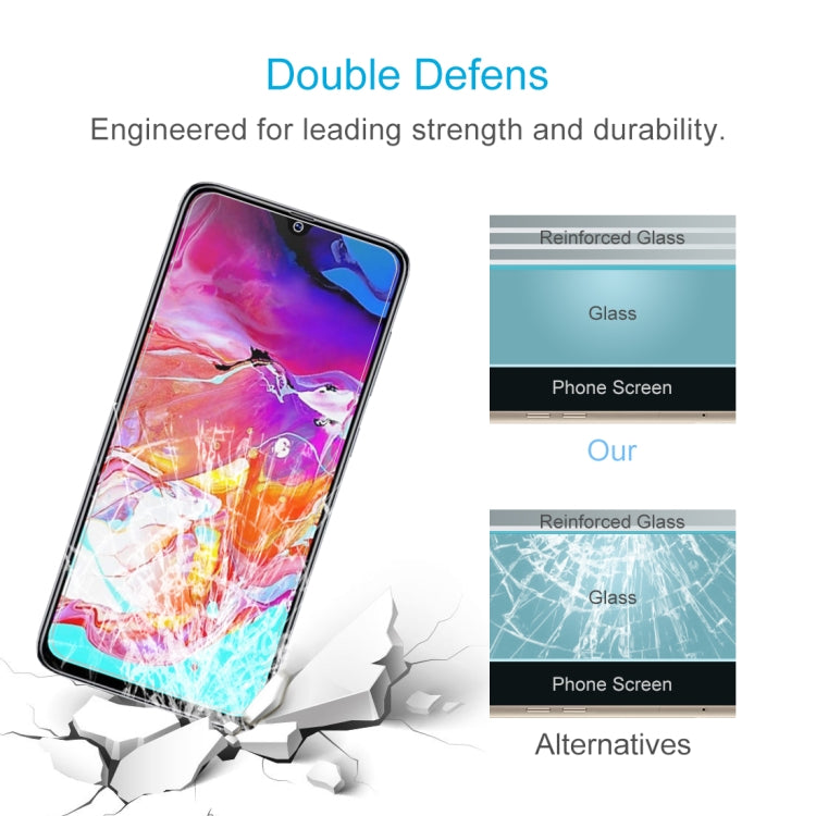 0.26mm 9H 2.5D Tempered Glass Film for Galaxy A70