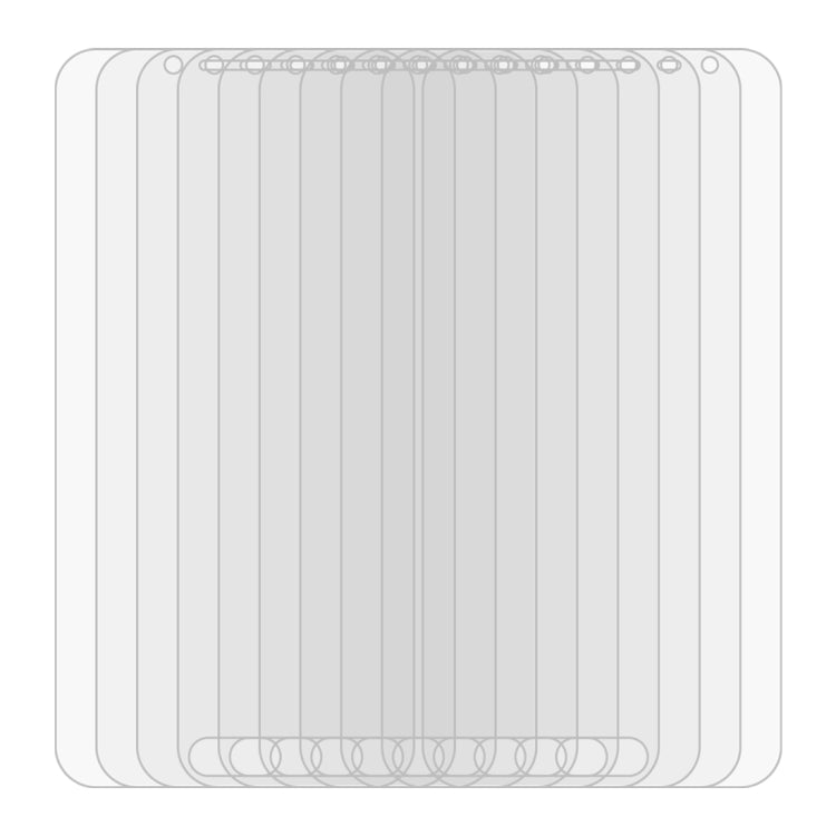 50 PCS 0.26mm 9H 2.5D Tempered Glass Film for Galaxy J2 Pro (2018), No Retail Package