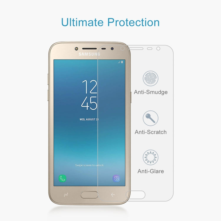 10 PCS 0.26mm 9H 2.5D Tempered Glass Film for Galaxy J2 Pro (2018)