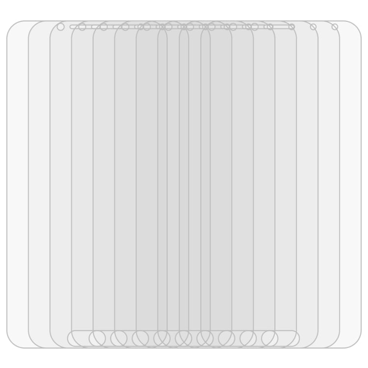 50 PCS 0.26mm 9H 2.5D Tempered Glass Film for Galaxy J4, No Retail Package