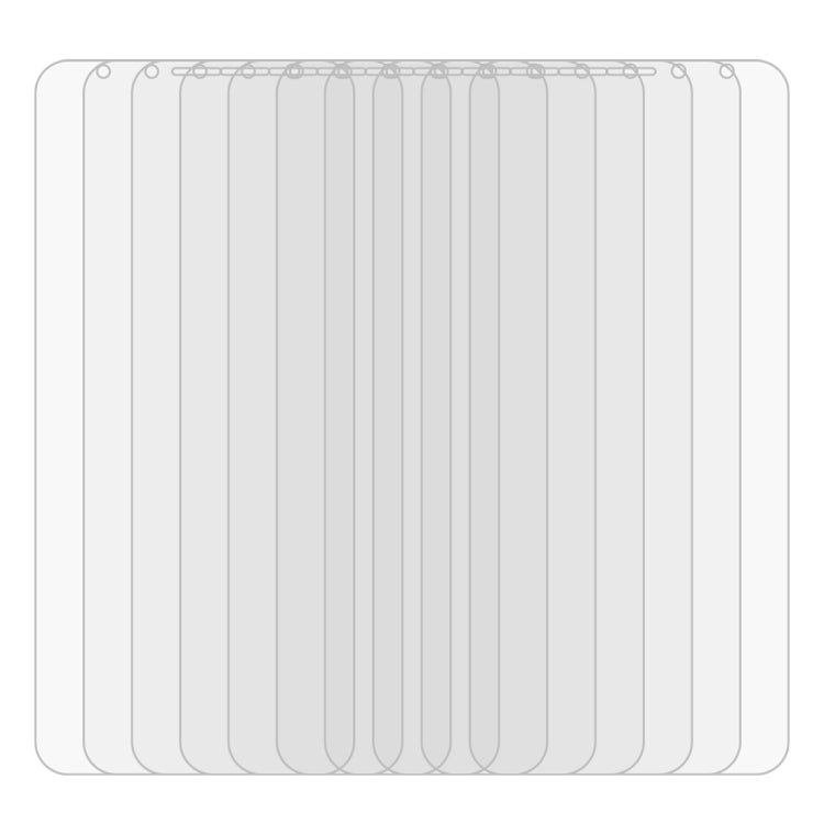 50 PCS 0.26mm 9H 2.5D Tempered Glass Film for Galaxy J4+, No Retail Package