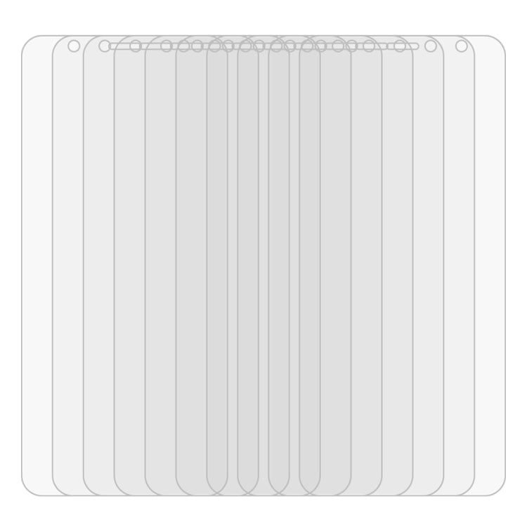 50 PCS 0.26mm 9H 2.5D Tempered Glass Film for Galaxy J8+, No Retail Package