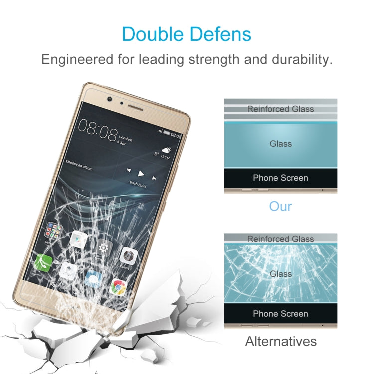 0.26mm 9H 2.5D Tempered Glass Film for Huawei P9 lite