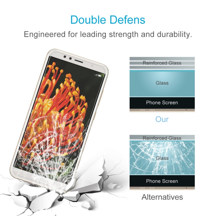 0.26mm 9H 2.5D Tempered Glass Film for Huawei Y6 2018