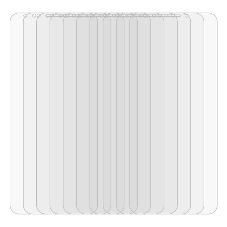 10 PCS 0.26mm 9H 2.5D Tempered Glass Film for Huawei Y7 2018