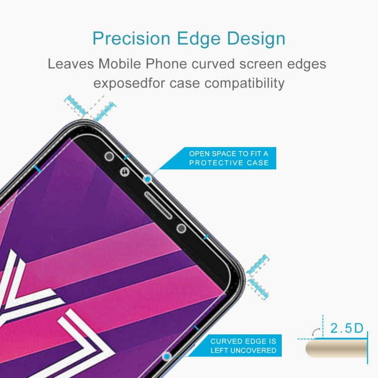 0.26mm 9H 2.5D Tempered Glass Film for Huawei Y7 2018