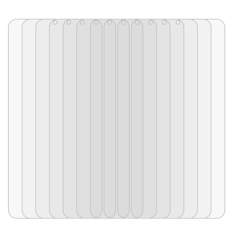 50 PCS 0.26mm 9H 2.5D Tempered Glass Film for Huawei Y7 2019, No Retail Package