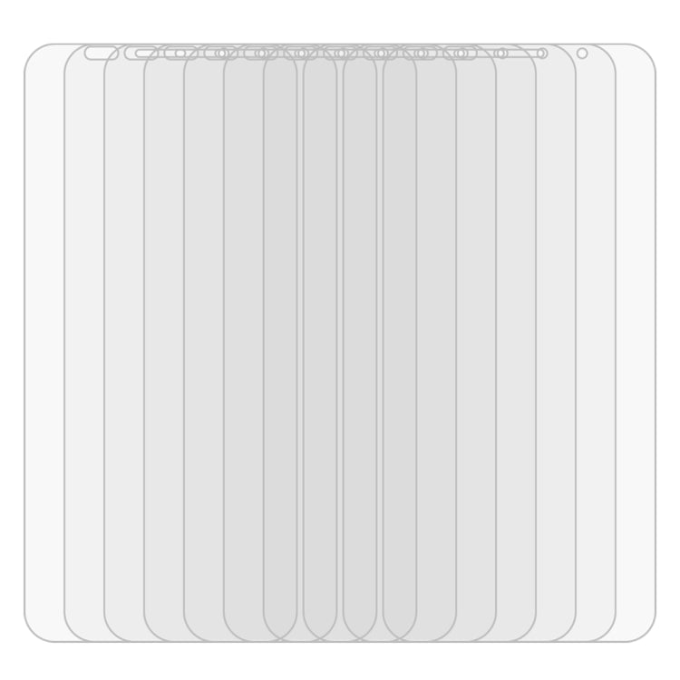 10 PCS 0.26mm 9H 2.5D Tempered Glass Film for Huawei Y5 lite (2018)