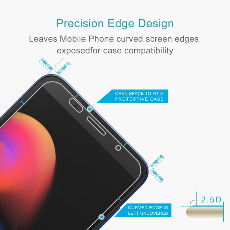 0.26mm 9H 2.5D Tempered Glass Film for Huawei Y5 lite (2018)