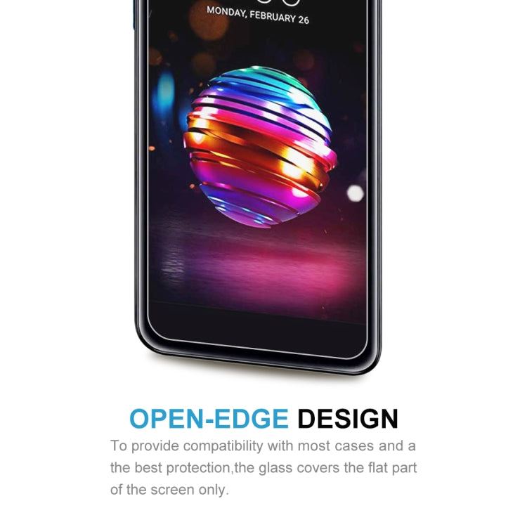 10 PCS 0.26mm 9H 2.5D Tempered Glass Film for LG K11 Plus