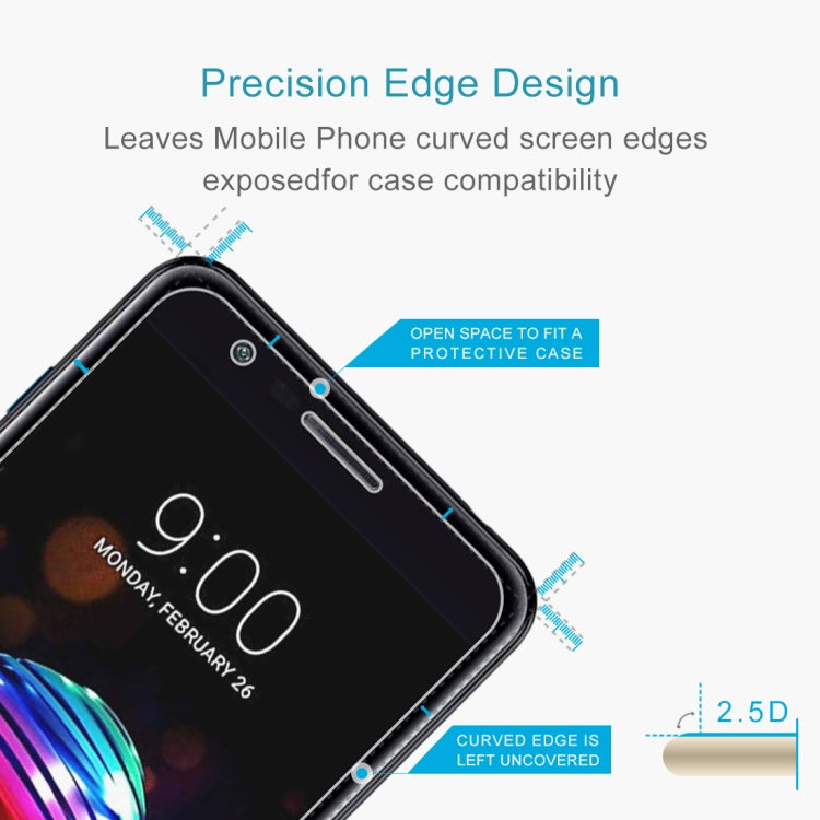 0.26mm 9H 2.5D Tempered Glass Film for LG K11 Plus