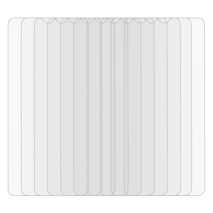 50 PCS 0.26mm 9H 2.5D Tempered Glass Film for LG W30, No Retail Package