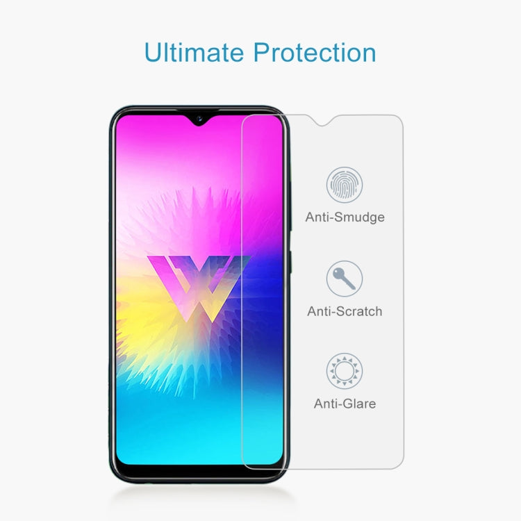 0.26mm 9H 2.5D Tempered Glass Film for LG W30 Pro