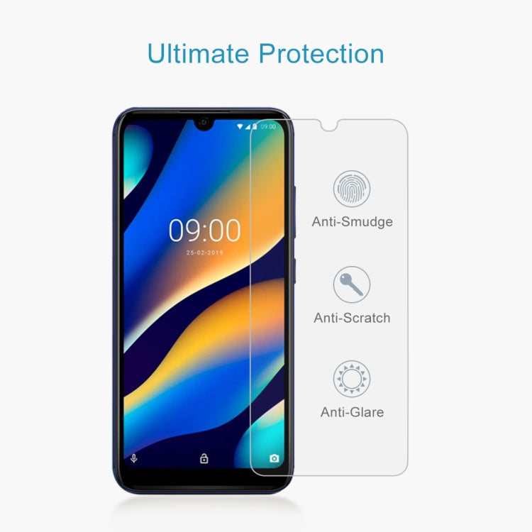 10 PCS 0.26mm 9H 2.5D Tempered Glass Film for Wiko View3 Lite