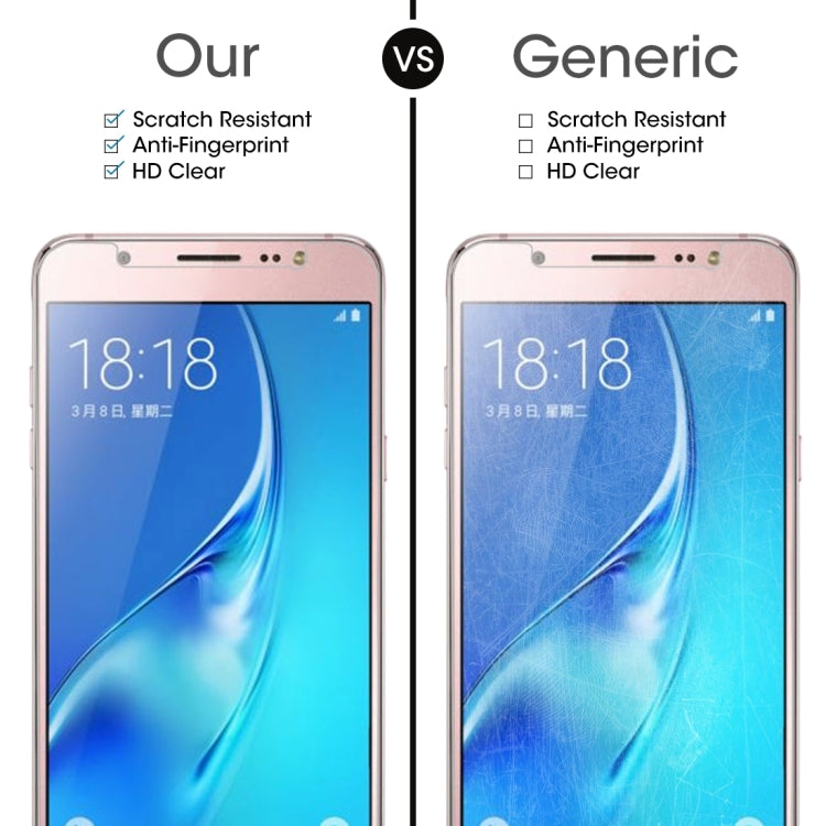For Galaxy J5 (2017) / J530 (US Version) 0.3mm 9H Surface Hardness 2.5D Explosion-proof Tempered Glass Non-full Screen Film
