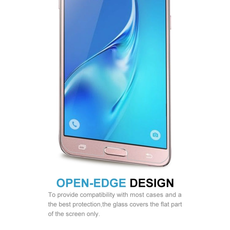 2 PCS for Galaxy J5 (2017) / J530 (US Version) 0.3mm 9H Surface Hardness 2.5D Explosion-proof Tempered Glass Non-full Screen Film