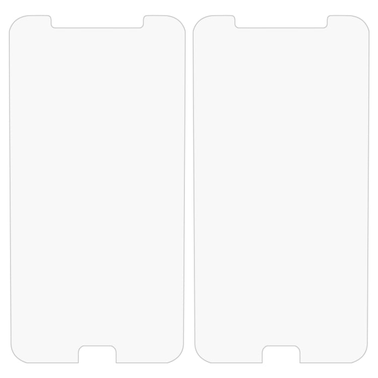 2 PCS for Galaxy J5 (2017) / J530 (US Version) 0.3mm 9H Surface Hardness 2.5D Explosion-proof Tempered Glass Non-full Screen Film