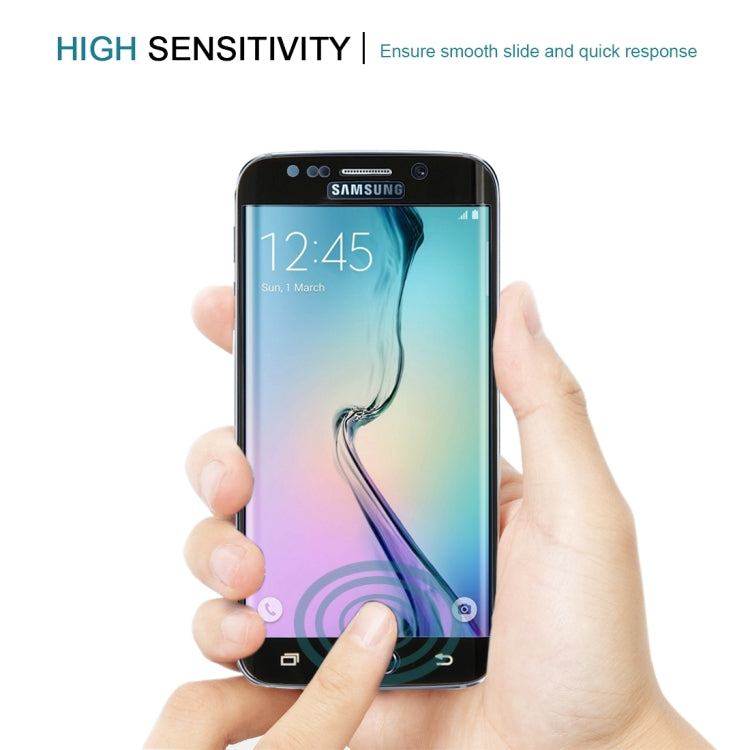 25 PCS For Galaxy S6 Edge Plus / G928 0.3mm 9H Surface Hardness 3D Explosion-proof Colorized Electroplating Tempered Glass Full Screen Film
