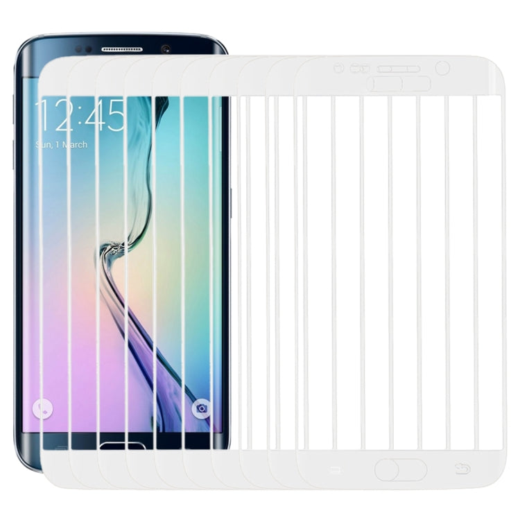 25 PCS For Galaxy S6 Edge Plus / G928 0.3mm 9H Surface Hardness 3D Explosion-proof Colorized Electroplating Tempered Glass Full Screen Film