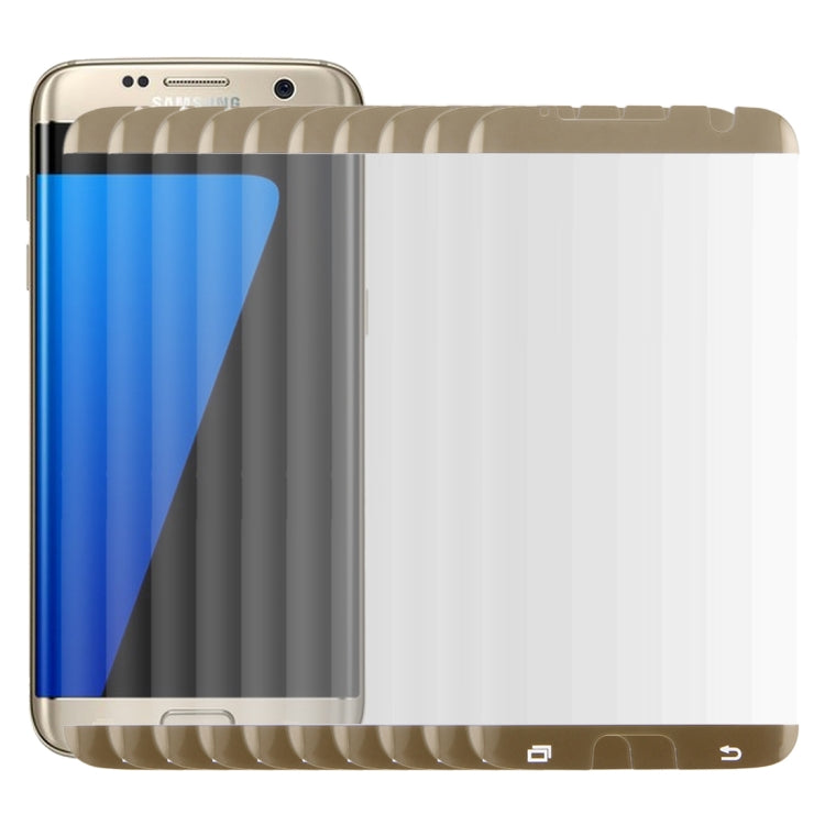 25 PCS For Galaxy S7 Edge / G935 0.26mm 9H Surface Hardness Curved Surface Non-full Screen Tempered Glass Film