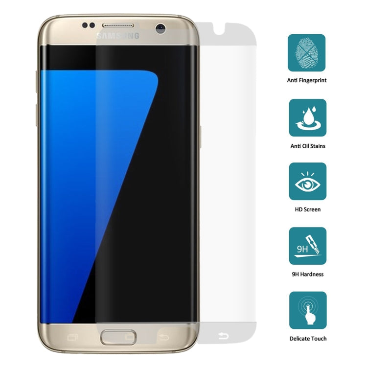 25 PCS For Galaxy S7 Edge / G935 0.26mm 9H Surface Hardness Curved Surface Non-full Screen Tempered Glass Film