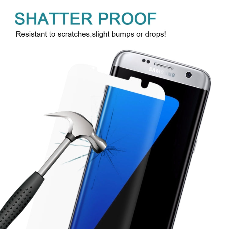 25 PCS For Galaxy S7 Edge / G935 0.26mm 9H Surface Hardness Curved Surface Non-full Screen Tempered Glass Film