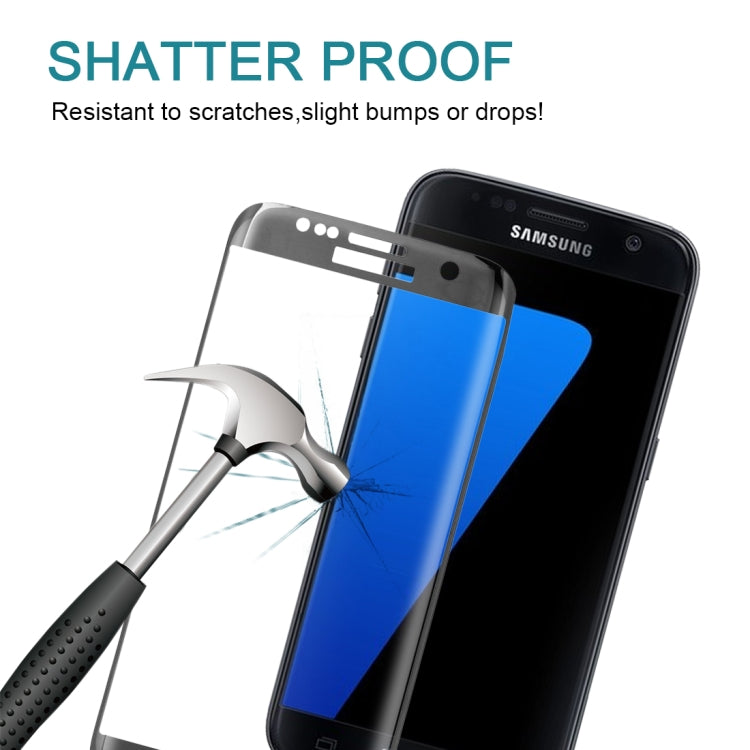 25 PCS For Galaxy S7 Edge / G935 0.26mm 9H Surface Hardness Explosion-proof Colorized Electroplating Tempered Glass Full Screen Film