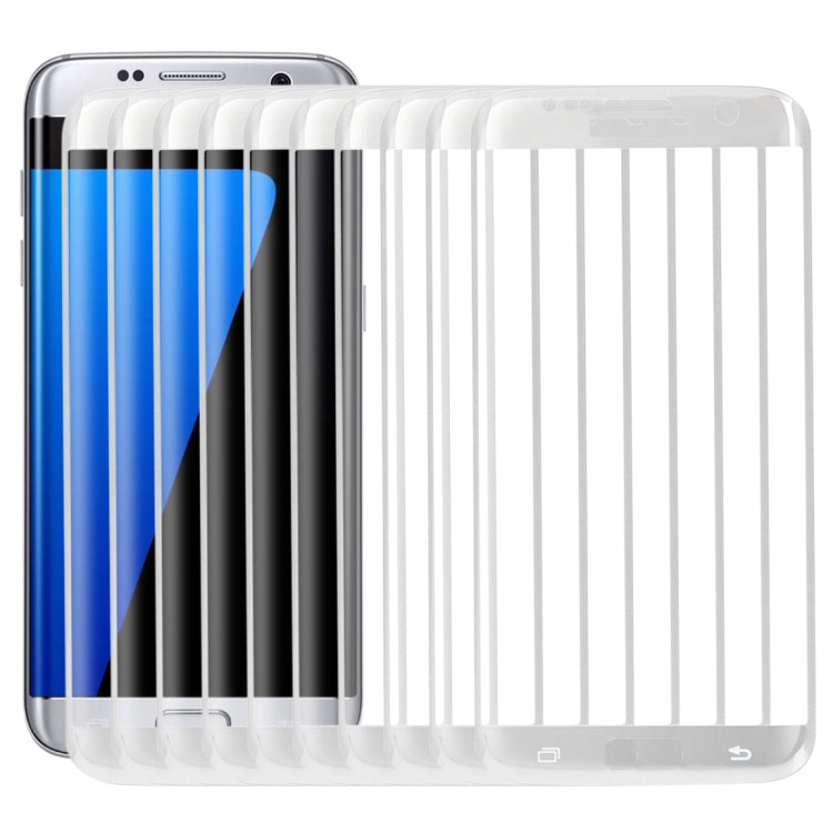 25 PCS For Galaxy S7 Edge / G935 0.26mm 9H Surface Hardness Explosion-proof Colorized Electroplating Tempered Glass Full Screen Film