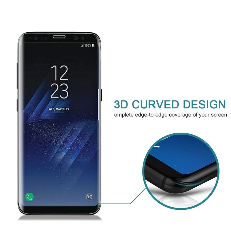 25 PCS For Galaxy S8 Full Screen Tempered Glass Screen Protector (Transparent)