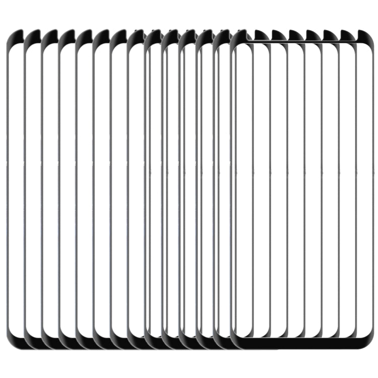 25 PCS For Galaxy S8 Plus / G955 0.26mm 9H Surface Hardness 3D Explosion-proof Non-full Edge Glue Screen Curved Case Friendly Tempered Glass Film