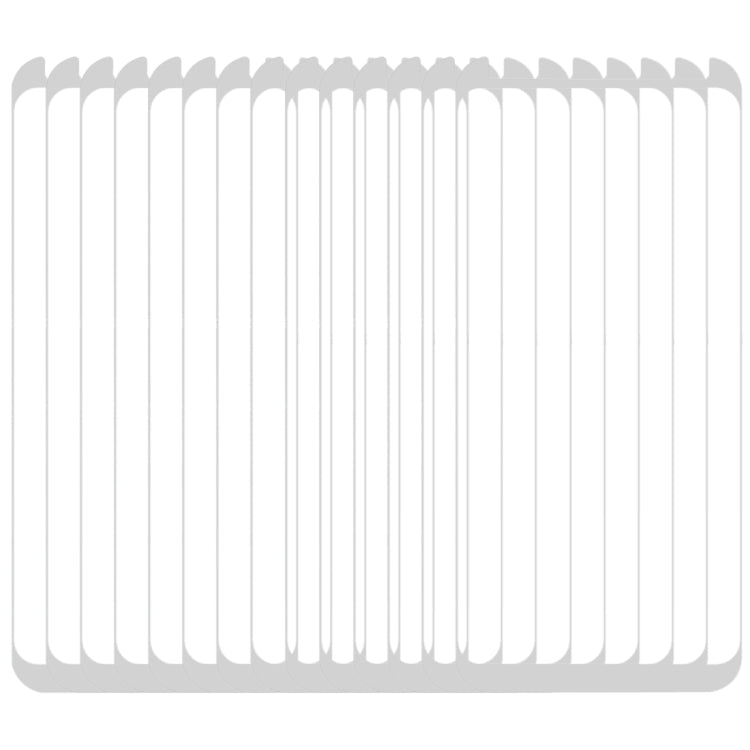 25 PCS For Galaxy S8 Plus / G955 0.26mm 9H Surface Hardness 3D Explosion-proof Non-full Edge Glue Screen Curved Case Friendly Tempered Glass Film