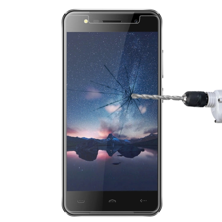 HOMTOM for  HT37 0.26mm 9H Surface Hardness Explosion-proof Non-full Screen Tempered Glass Screen Film